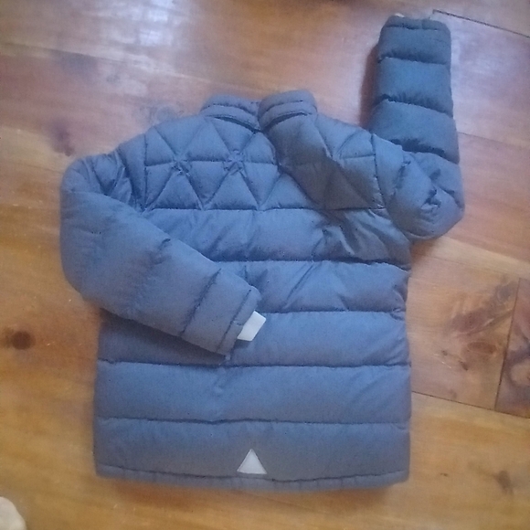 L.L. Bean Kids DOWNTEK Water Proof Puffer Jacket - Dark Gray Sz 14-16. - Picture 2 of 9